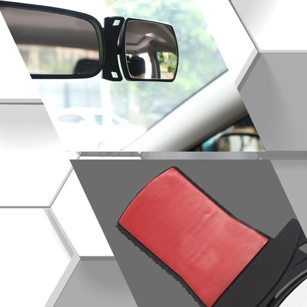 1Pc Practical High Adjustable Rearview Rear Mirror Back-side Mirror Car Accessory for Children