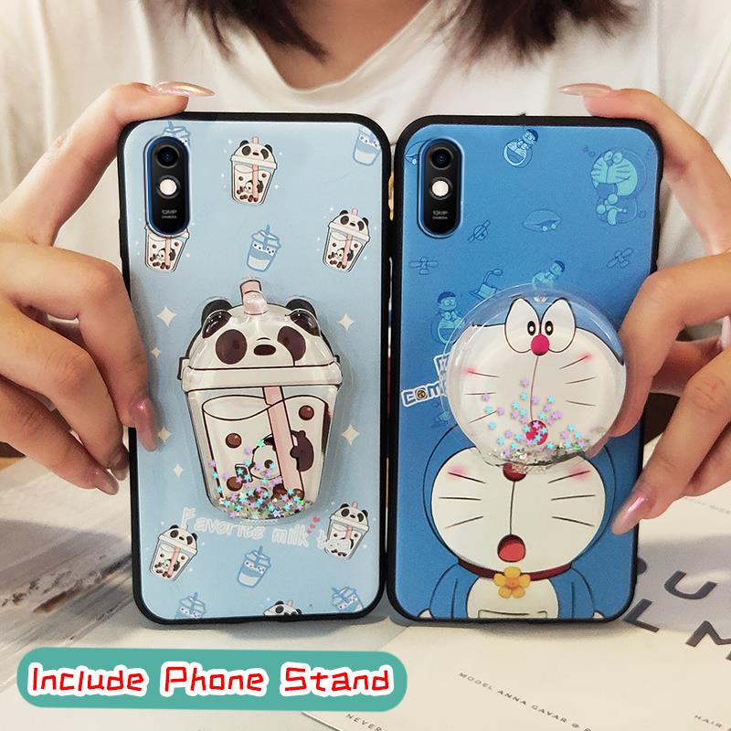 Shockproof Dirt-resistant Phone Case For Xiaomi Redmi 9A Soft Case Silicone TPU foothold Waterproof