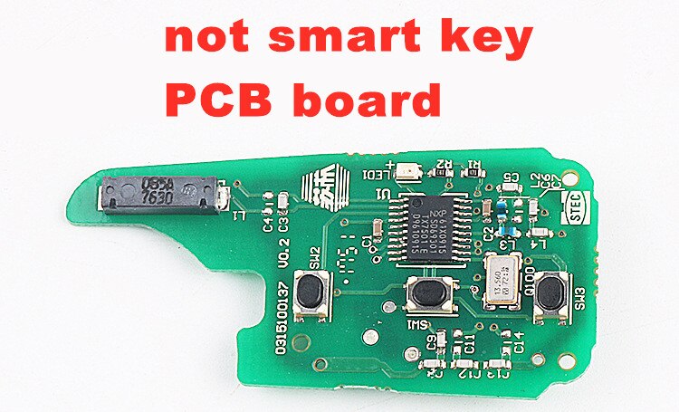 Til mg  i6 zs foldende fjernbetjening / smartnøgle 433 mhz 47 chip