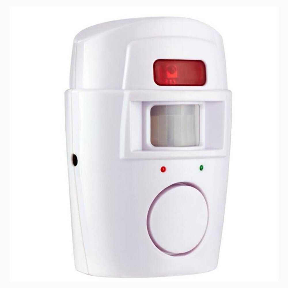 PIR Motion Sensor Alarm Wireless Home Garage Caravan 2 Remote Controls Security PIR Motion Detectors for Home Caravans