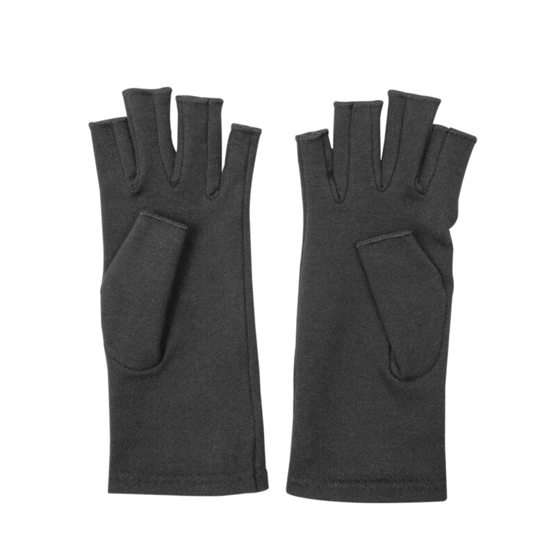 Men Women Half Finger Sports Compression Gloves Lightweight Breathable Recovery Sports Handwear Cotton