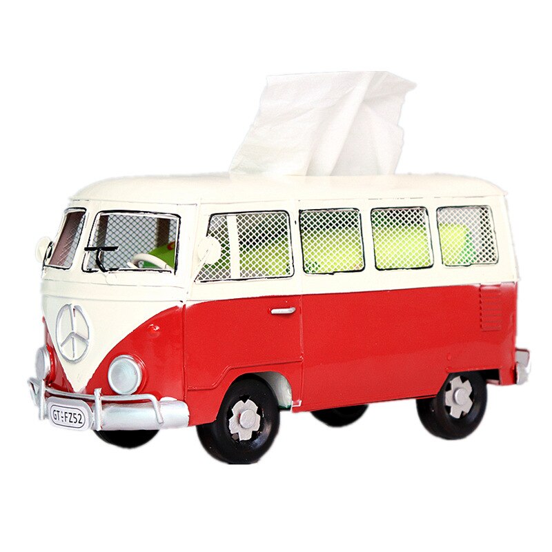 Amerikaanse Retro Creatieve Servet Lade, Tissue Box, Auto, Bestelwagen, Bus, bar Restaurant Hotel Thuis Woonkamer Decoratie Ornamenten