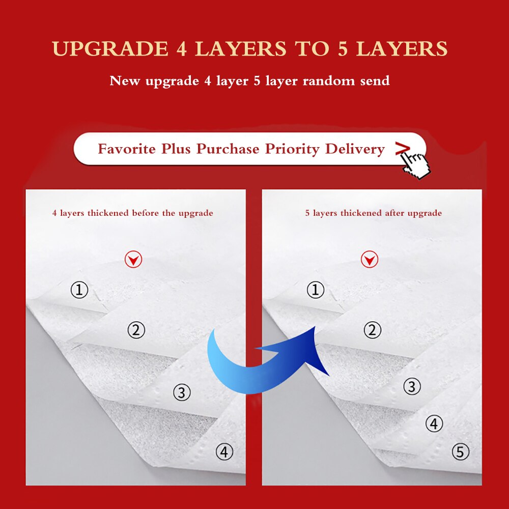 Wit 14 Rolls Toiletpapier Vier-Layer Huishoudelijke Papieren Handdoek Roll Toiletpapier Coreless Papier Handdoeken Snelle Levering