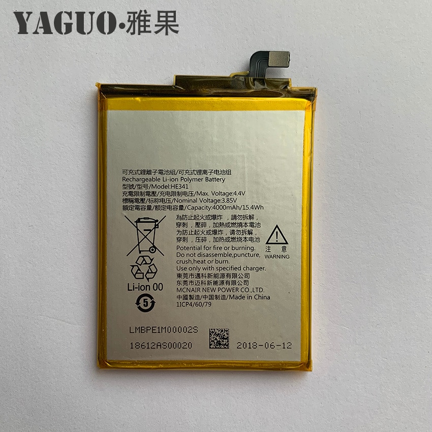 100% Original HE341 4000mAh Battery HE 341 For Nokia 2.1 TA-1029 Batteries Bateria