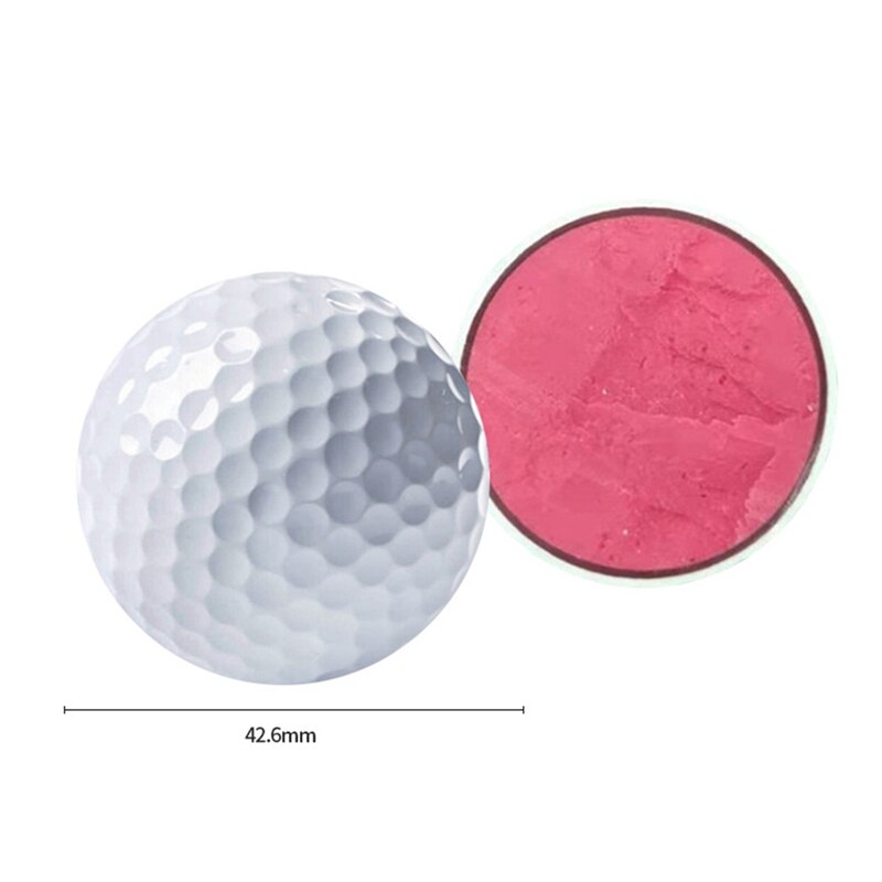 3 Pcs Wit Golfbal Drie Lagen Hoge Elastische Lange Afstand Golf Game Ball Indoor Praktijk Veiligheid elastische Bal