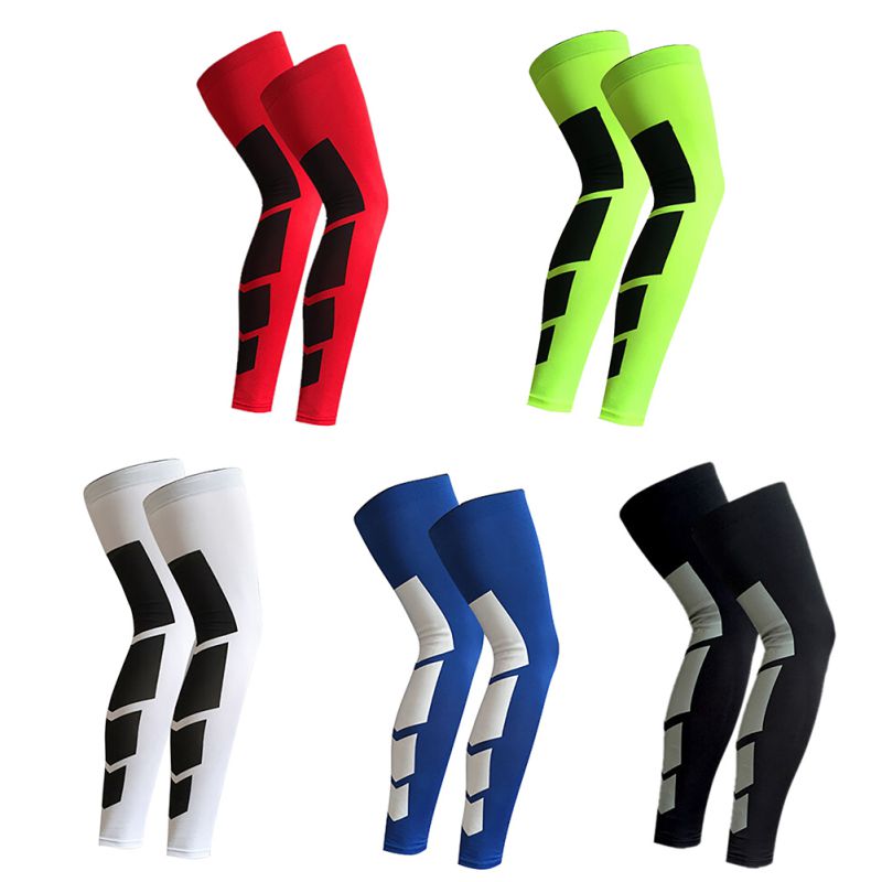 1pc heren outdoor sport fiets been knie lange mouw beschermers uitrusting crashproof antislip