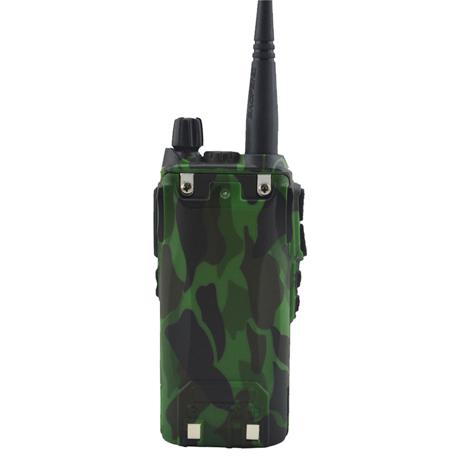 Baofeng-rádio portátil em dois sentidos com fone de ouvido, UV-82 Walkie Talkie, UHF 400-520MHz, VHF, 136-174MHz, 5W, Dual Band, Dual PTT Switch, FM