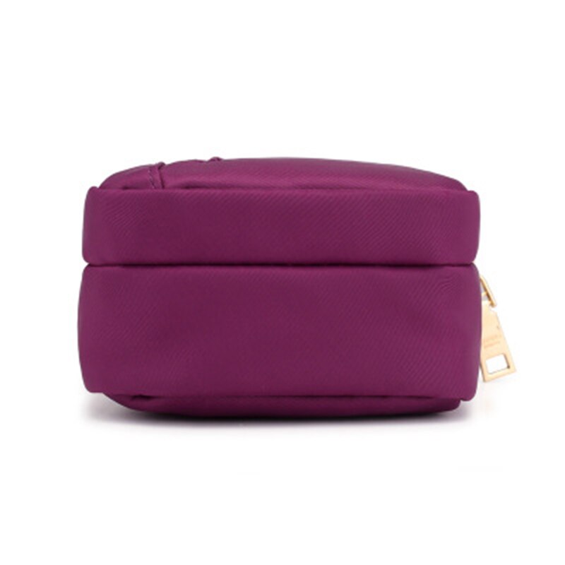 Lille crossbody taske mobiltelefon pung multi-lommer nylon pung til kvinder -opk