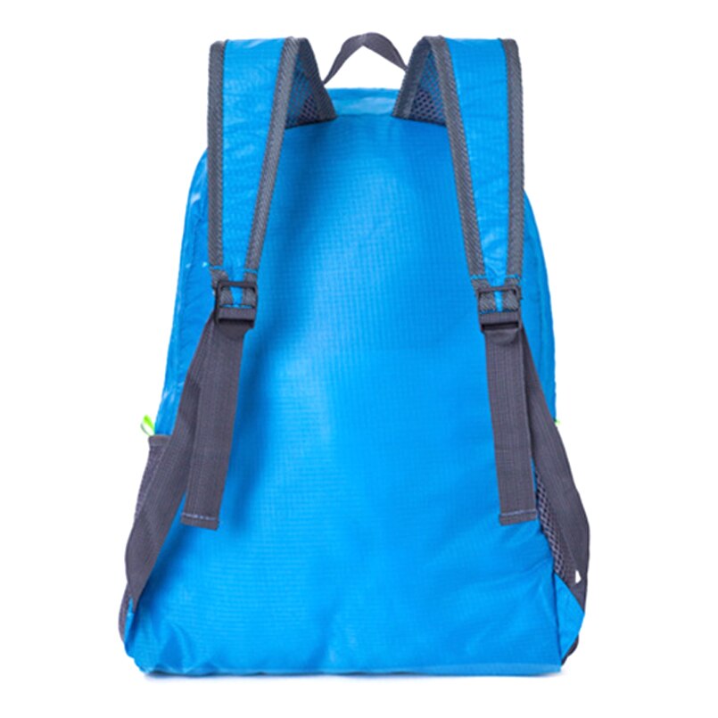 Portable voyage sacs à dos Zipper solide en Nylon sac à dos voyage femmes hommes sacs à bandoulière sac pliant