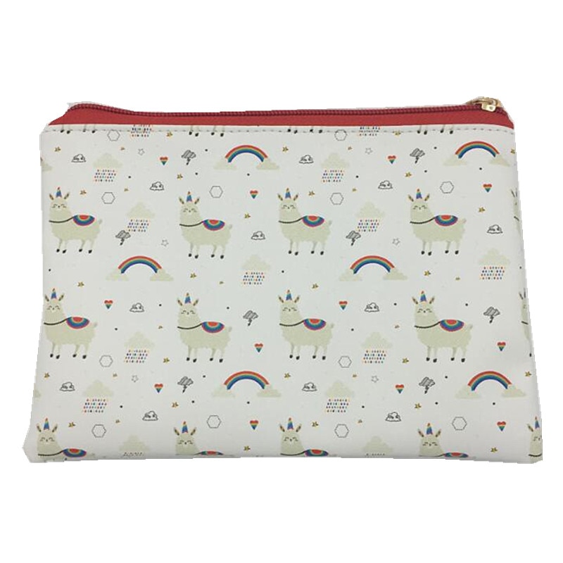 M391 handväska för tecknade honungsbin enhörning alpaca vattenmelon fågel tryckväska