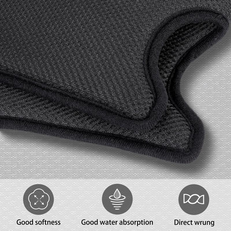 Faucet Splash Mat Sink Cleaning Cloths Kitchen Microfiber Faucet Absorbent Mat For Kitchen Bathroom RV Water Drying Catcher Pad