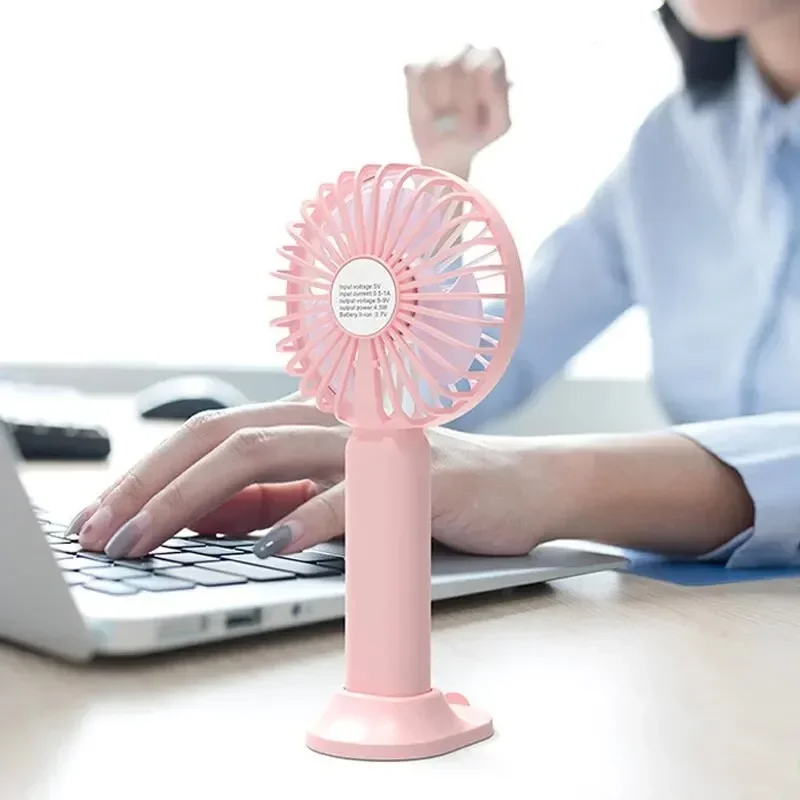 Xiaomi Mini draagbare ventilator Office Desktop Multifunctionele elektrische ventilator met opvouwbare kop USB Mini draagbare coole zakventilator met hoge wind