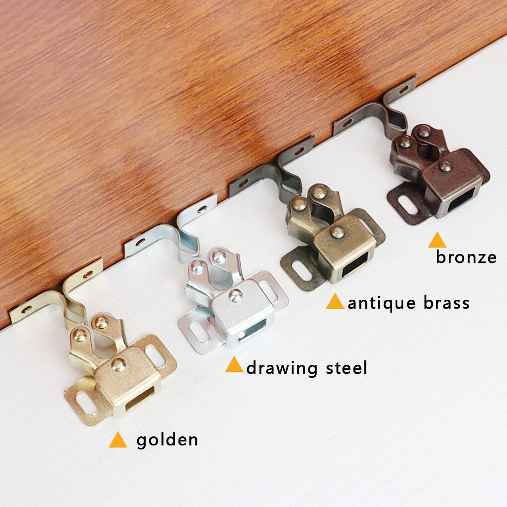 Door Stop Closer Stoppers Multicolor Buffer Cabinet Catcher Linker Cabinet Damper Beetle Spring Clip Furniture Hardware Fittings