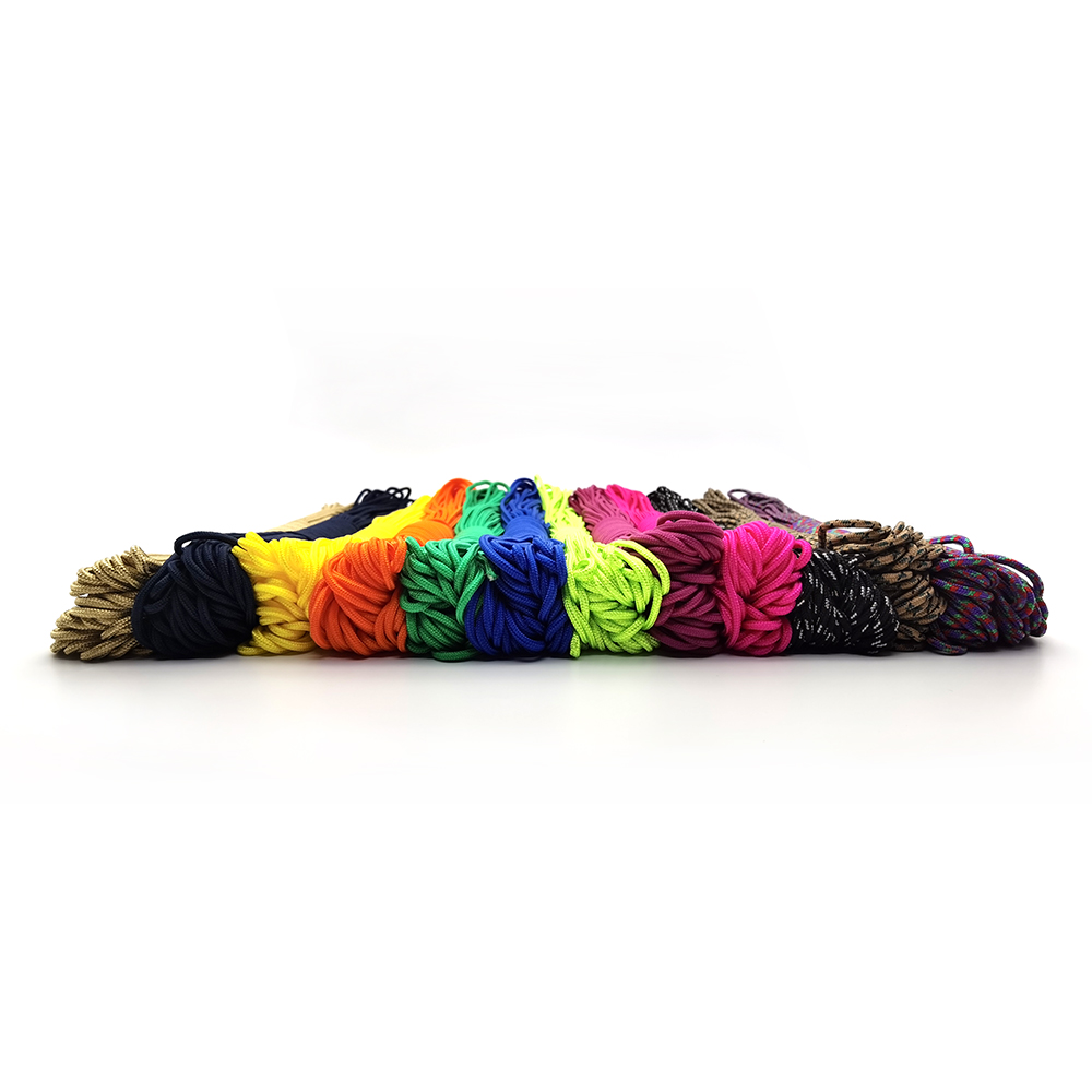 328ft 3mm solidna linka spadochronowa lina Mil Spec typ jeden Strand wspinaczka Camping sprzęt do survivalu Paracord