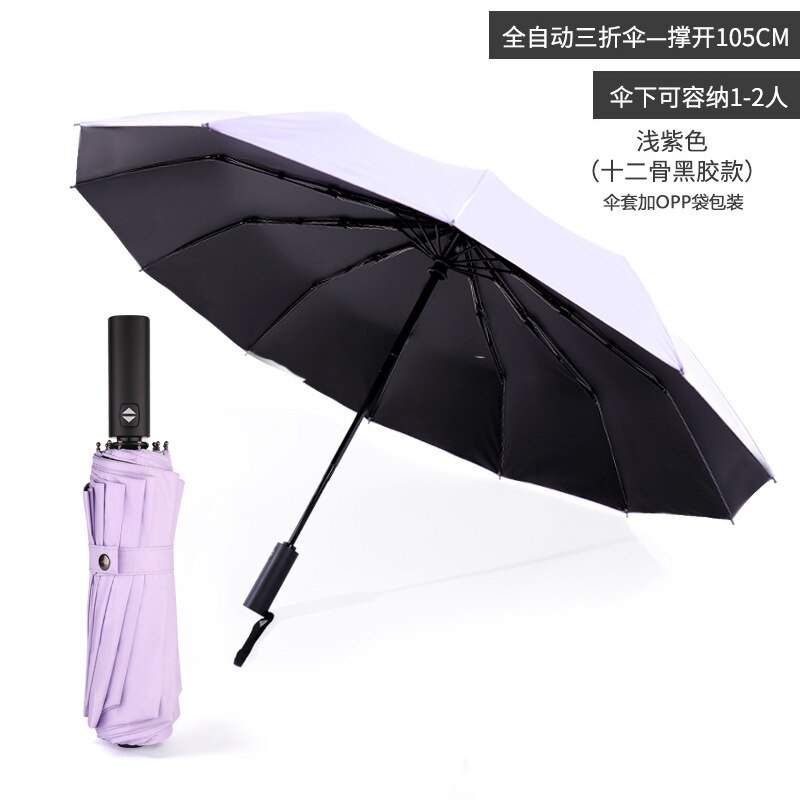 Paraplu Mannen Parasol Sombrillas Para Lluvia Uc Mannen Kinderen Paraplu Voor Meisjes Clear Regen Kids Zomer Parasol Kleine Zonnescherm: Light purple