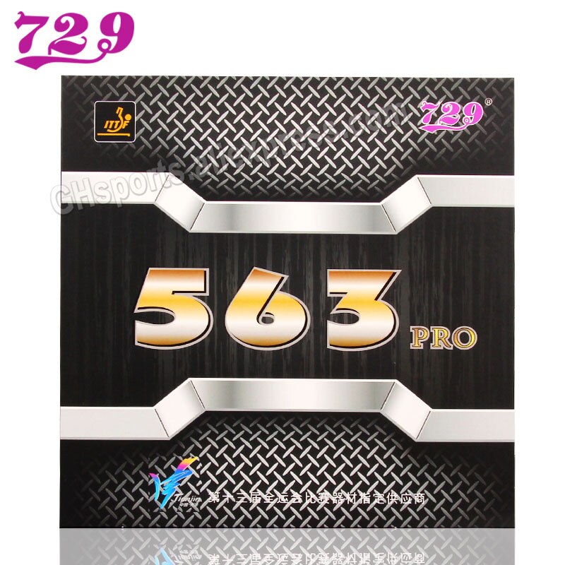 729 amistad 563 PRO (563 Provincia, pips-out especial) 729 Goma de tenis de mesa Original 729 esponja de Ping Pong