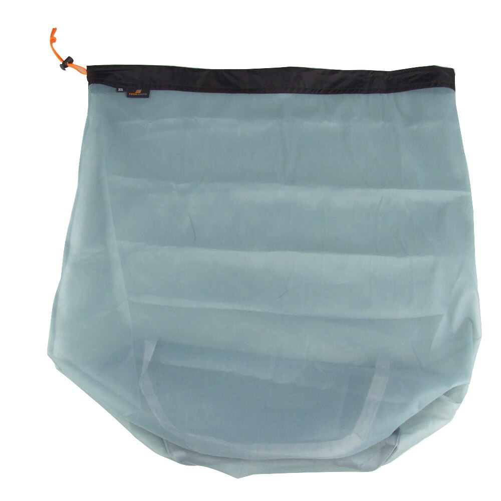 S xxl xxl ultraleve malha saco de armazenamento sacos cordão alta qualidade ao ar livre saco de coisas viagem organizador caminhadas ferramenta: Gray XXL
