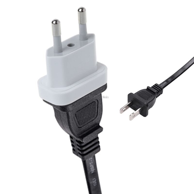 Power Plug Converter Travel Adapter US to EU Europe High Power
