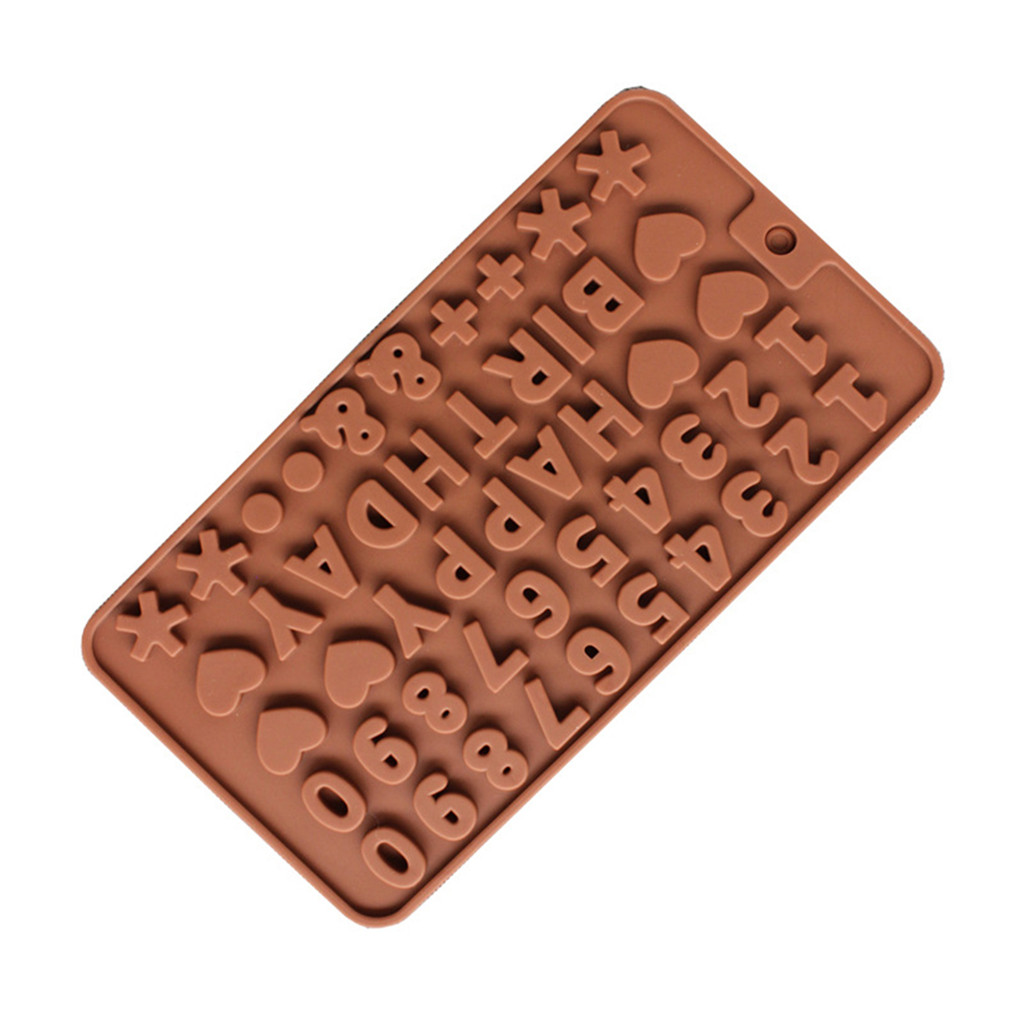 Moule à bonbons en Silicone antiadhésif 8.3x4.5 po | Mini moule à bonbons et gelée de chocolat pour anniversaire