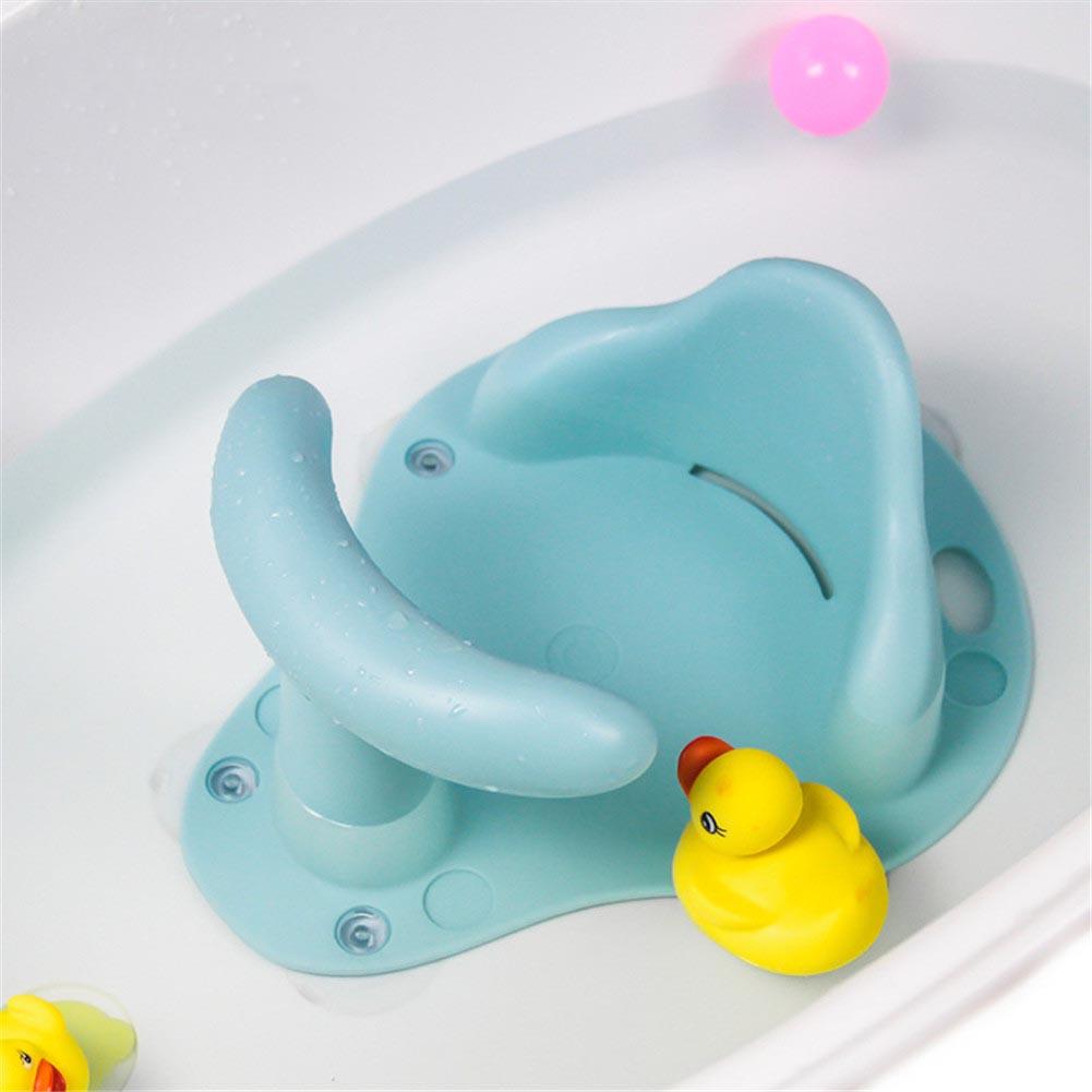Asiento de bañera para bebé, antideslizante para el cuidado del bebé Alfombrilla de seguridad, juguetes de lavado, alfombrilla y asiento