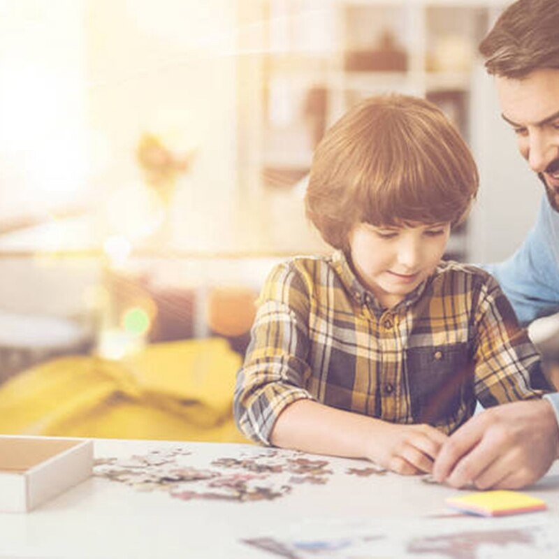 1000 Stks/set Kinderen Papier Puzzel Puzzel Voor Volwassenen Kids Puzzel Game Educatief Speelgoed Vrolijk Kerst Cadeaus