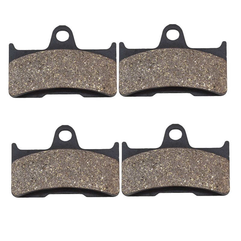 Cyleto Moto Pastiglie Freno Posteriori per QUADZILLA CUV 500 SxS & RL 500 MKII Buggie & RS5 4WD & RS6 EFI 4WD 10-11 QZ 500 09-11: 2Pairs