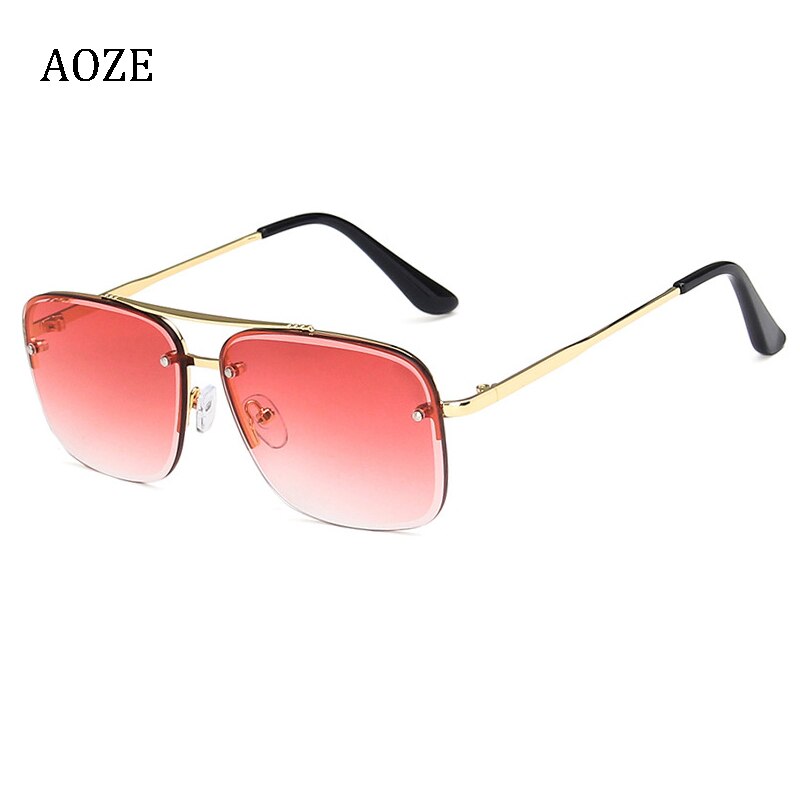 Aoze classic style cool unisex sunglasses brand men's vintage sunglasses zonnebril dames UV