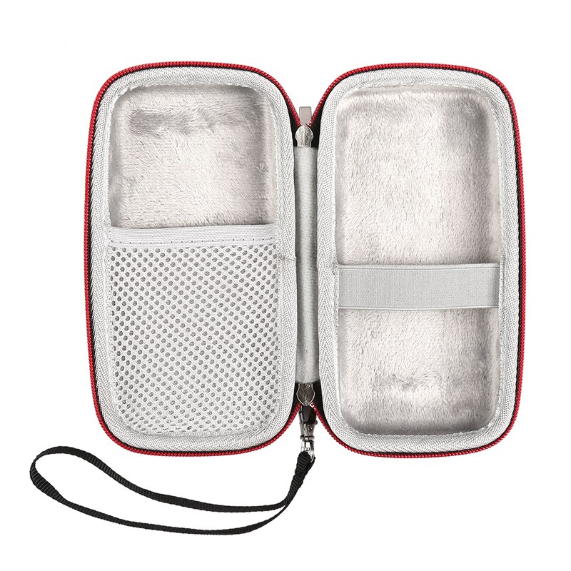 Bærbar termometer tilfældet for braun thermoscan 7 irt 6520 transporterer opbevaring håndtere taske beskyttende folie (kun tilfælde)