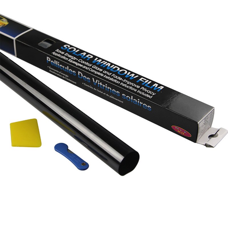 300x50cm 1%/5%/15%/35%/50% Black Car Window Foils Tint Tinting Film Roll Car Auto Window Summer UV Protector Sticker