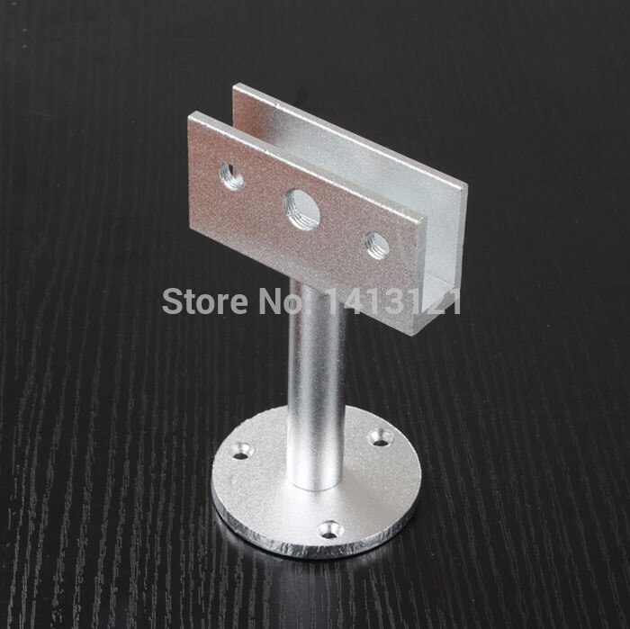 Glass Clamps Glass support bracket feet glass holder glass partition aluminum alloy support leg household hardware