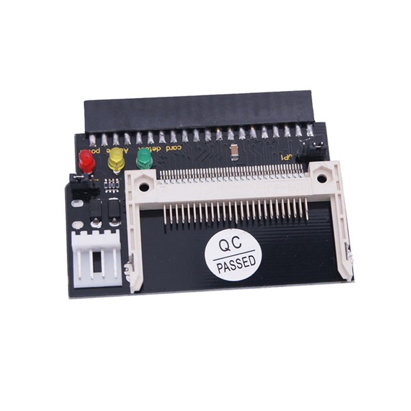 Conector CF a IDE de 3,5 pulgadas y 40 pines CF macho a IDE hembra, adaptador de tarjeta Flash compacto de arranque, convertidor, placa elevadora para PC de escritorio