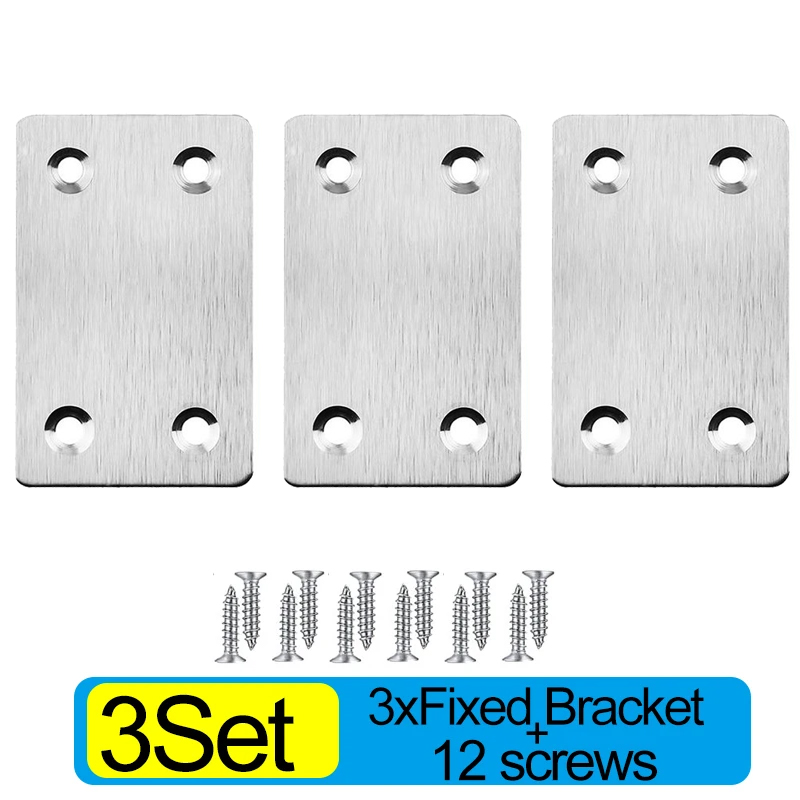 Placa de reparo de dobradiça de aço inoxidável, ferramenta de montagem de dobradiças de móveis para armário, cozinha, porta, placas de fixação, suporte de canto: Vermelho