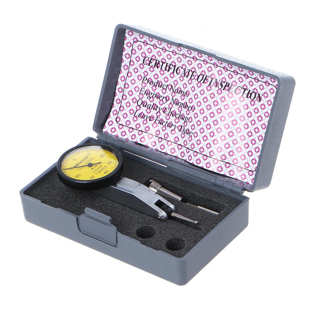 0-0.8mm precisie-niveaumeterschaal metrische zwaluwstaartrails wijzerplaattestindicator -34#