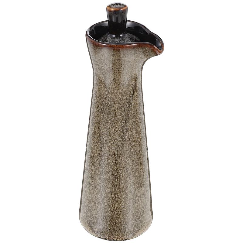 Keramik Würze Container Küche Gewürz Flasche Japanischen Stil Würze Flasche: Licht Grau