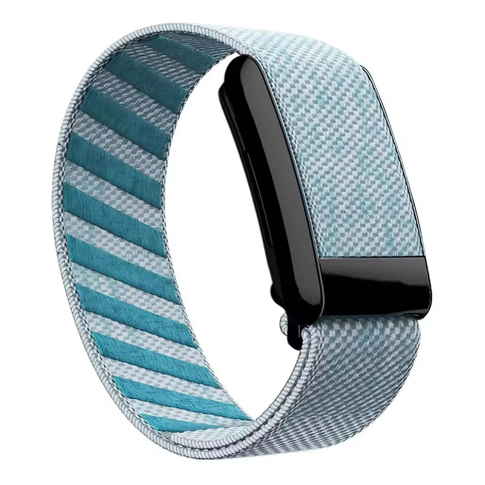 Fitness tracking strop udskiftning nylon sport fitness tracking strop rem til whoop health fitness aktivitetstracker remme: Grå