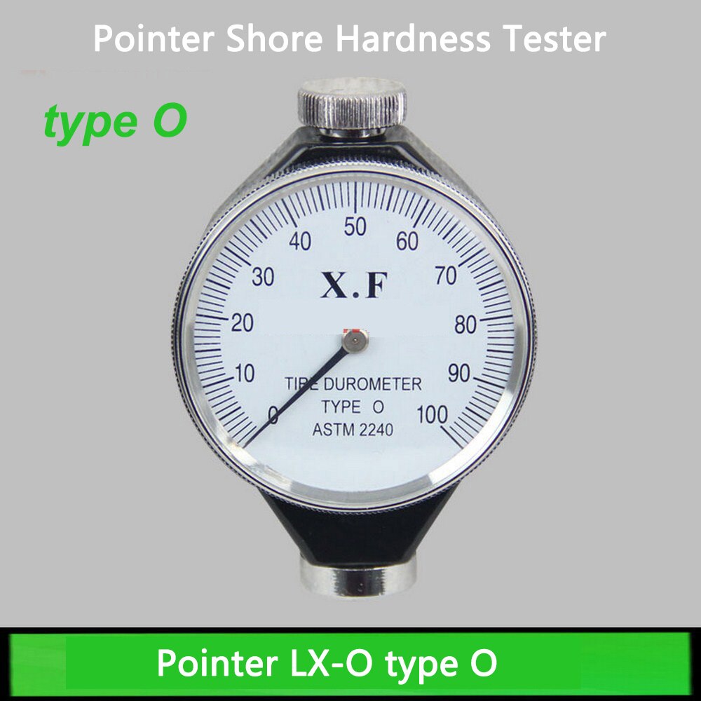 Digital Shore Hardness Durometer Digital Hardness Tester Hardness Meter Shore 0-100 A/O/D For Plastic Leather Rubber Multi-resin: Red