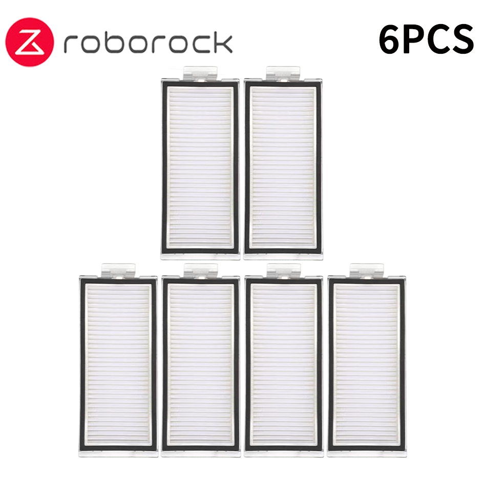 Roborock Q7 Max / Q7 Max + / Q7 Plus / T8 filtro Hepa Robot repuestos de aspiradora Cepillo Lateral principal paño de mopa bolsa de polvo: Borgoña
