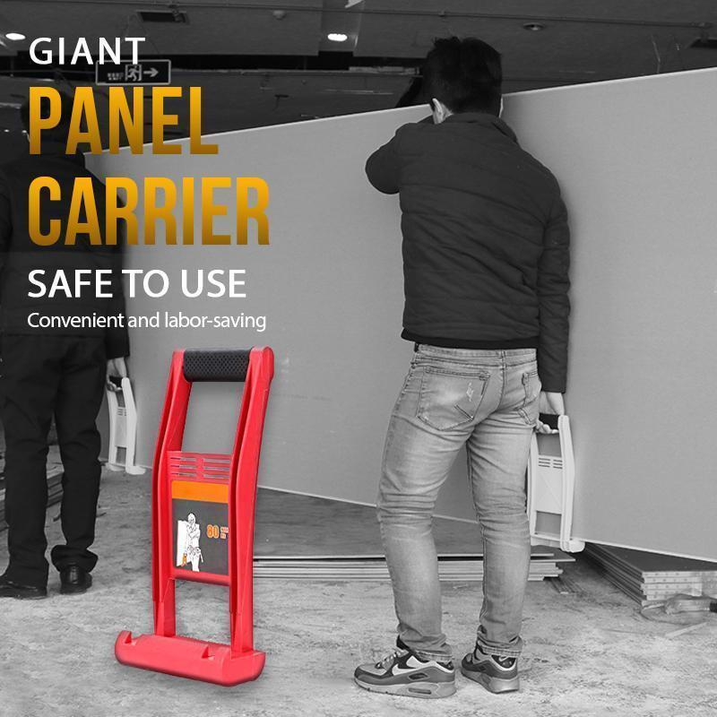 Porte-panneau géant, planche de bois, charge de 80kg, porte-panneau, pince, poignée en cloison sèche, couvre-lit en contreplaqué pour le transport