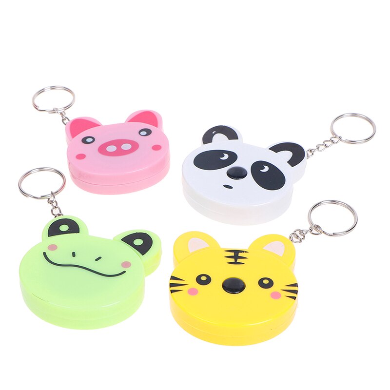 1 Meter Long Animals Roll Automatic Stretch Ruler Stationery Sewing Measure Ruler