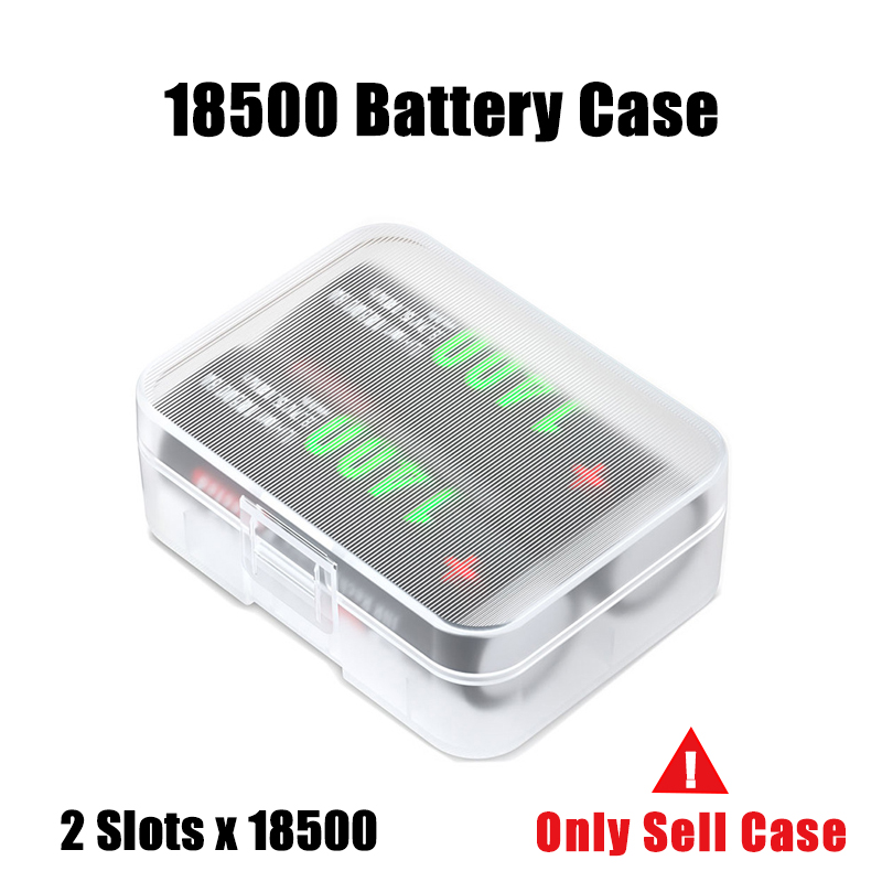 Obudowa baterii robić 18650 26650 18350 18500 pojemnik na baterie schowek na 9V AA AAA 18650 pojemnik na akumulator organizator: czarny