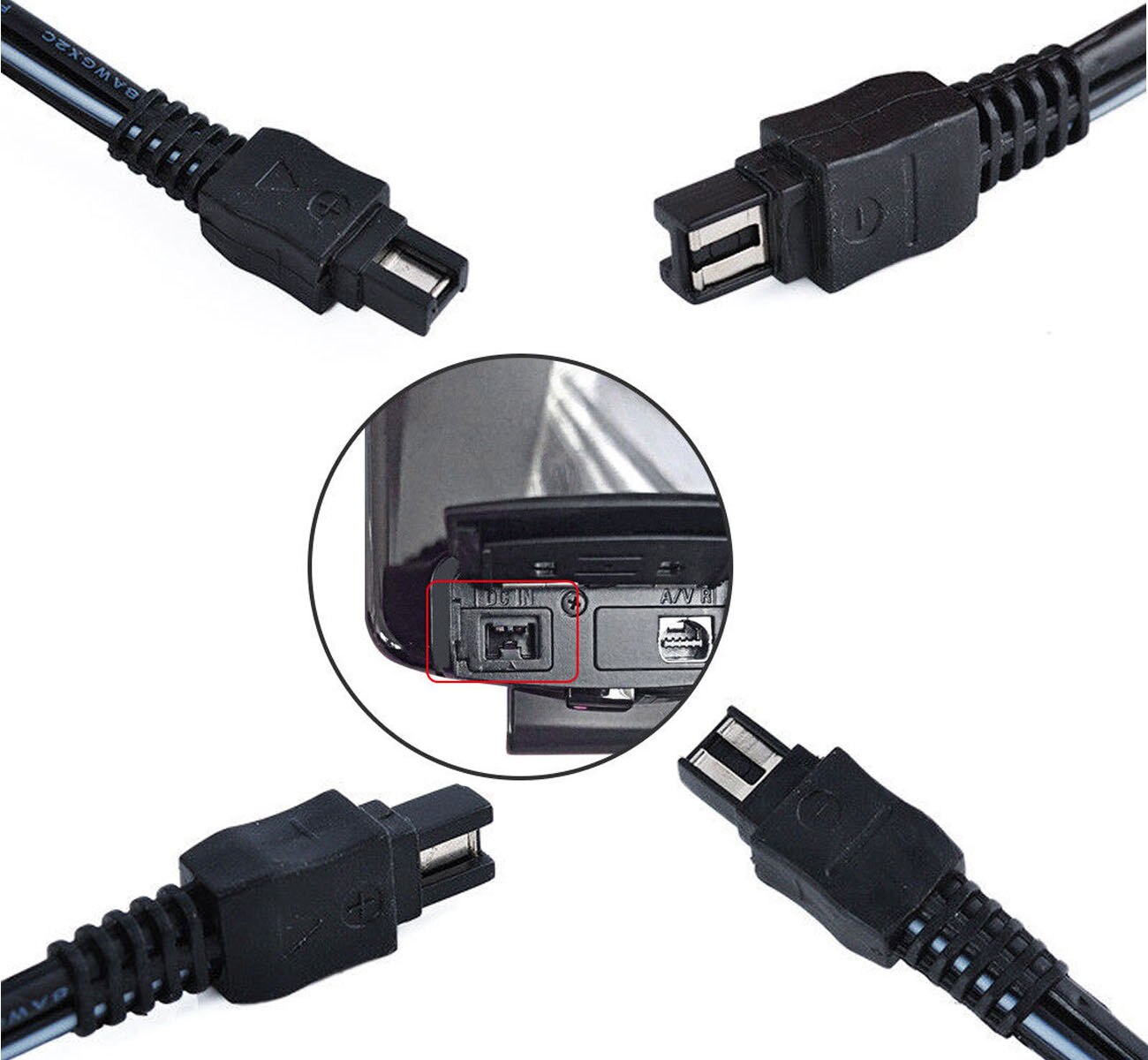 Chargeur adaptateur secteur pour Sony DCR-DVD803E, DCR-DVD805E, DCR-DVD808E, DCR-DVD810E, DCR-DVD850E, caméscope DVD Handycam