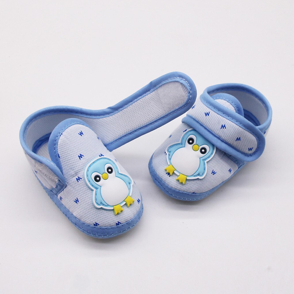 Pasgeboren Baby Meisjes Jongen Prewalker Cartoon Penguin Animal Hoofd Anti-Slip Enkele Schoenen Sneakers Casual Baby Bebes Schoenen #60