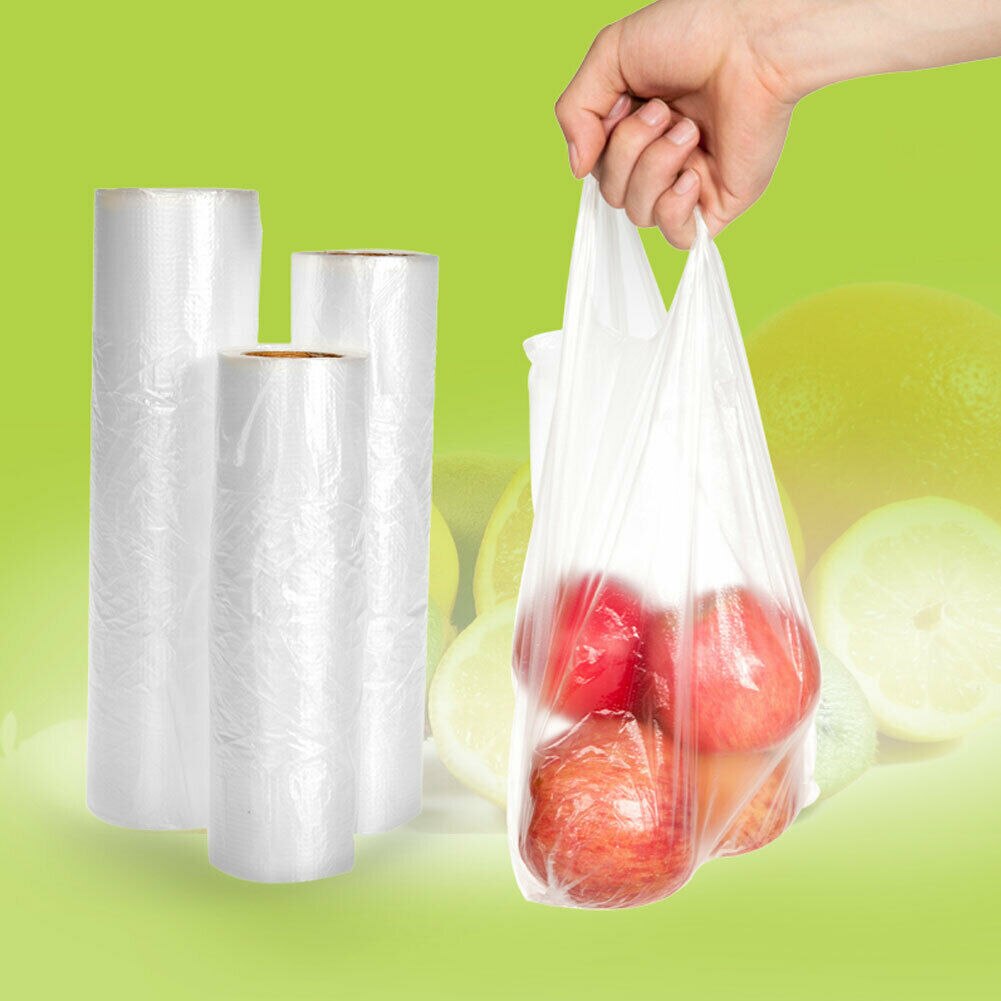 Produceren Roll Zware Groente Voedsel Plastic Vriezer Tas Schoon Keuken Voedsel Verse Zak: Default Title