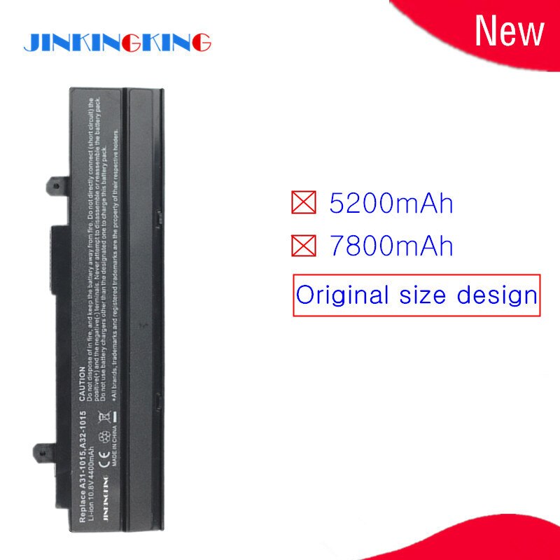 Batería de portátil de 6 celdas para Asus A32-1015 A31-1015, AL31-1015 para Eee PC 1015PDT 1015P 1215 1215B 1215N 1015b 1015 1015bx