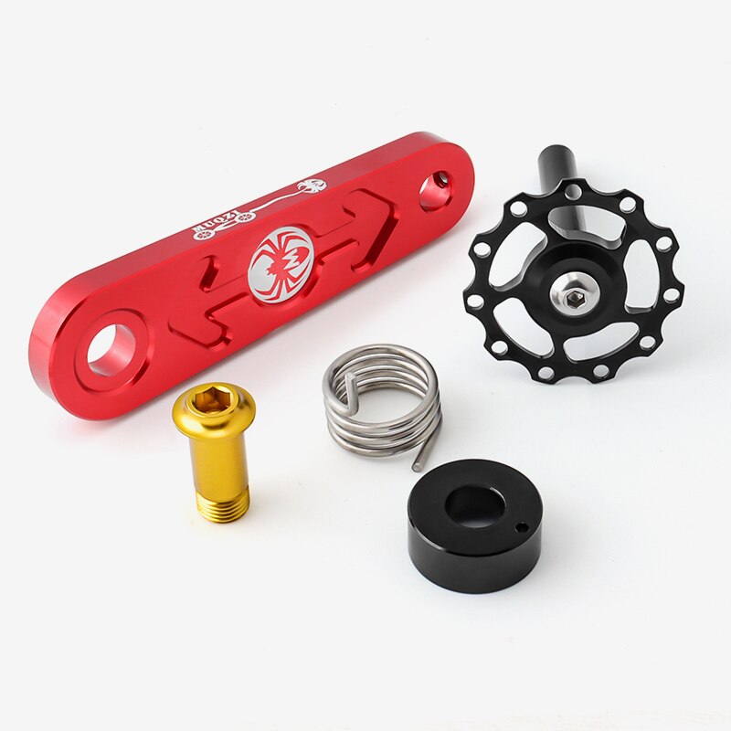 MUQZI – adaptateur de Guide de chaîne pour vtt, tendeur de chaîne à vitesse unique, protecteur de chaîne de vélo