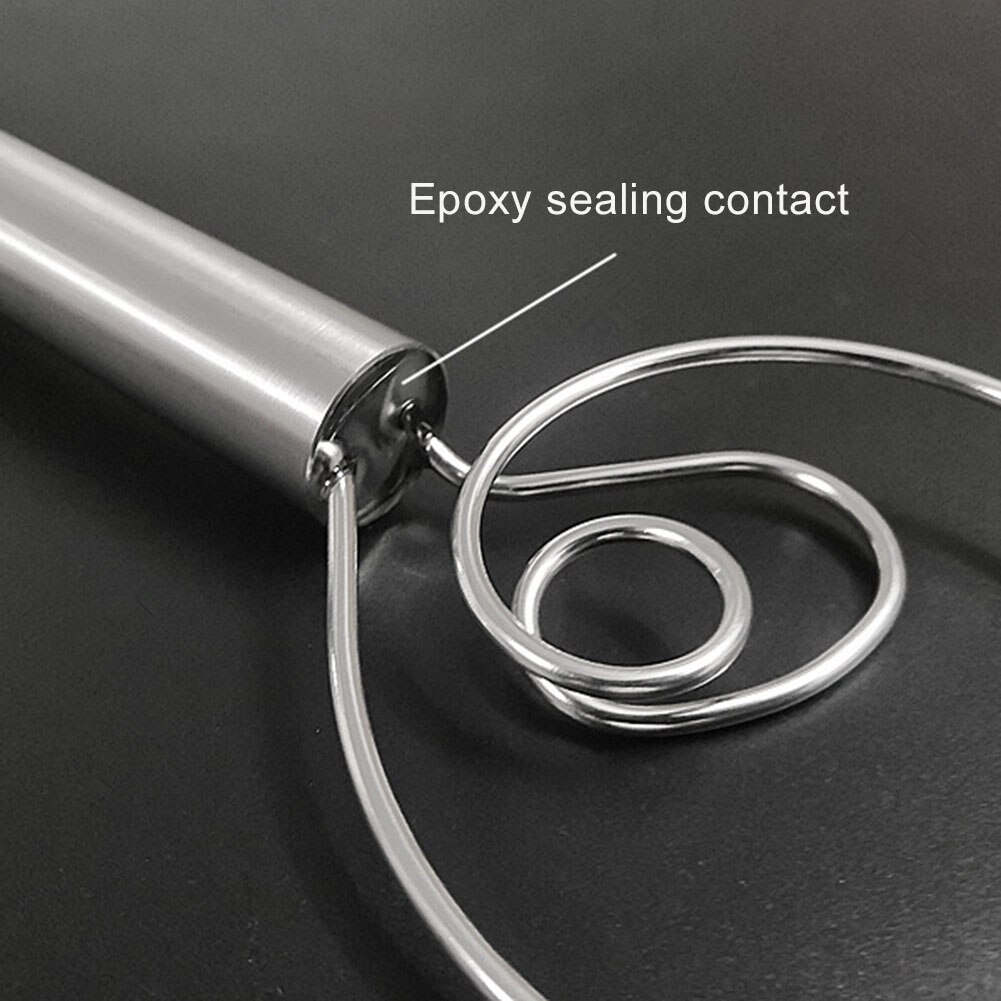 Batidor de huevos de acero inoxidable, 1 Uds., utensilio de cocina, batidor de masa, batidor Manual, batidora