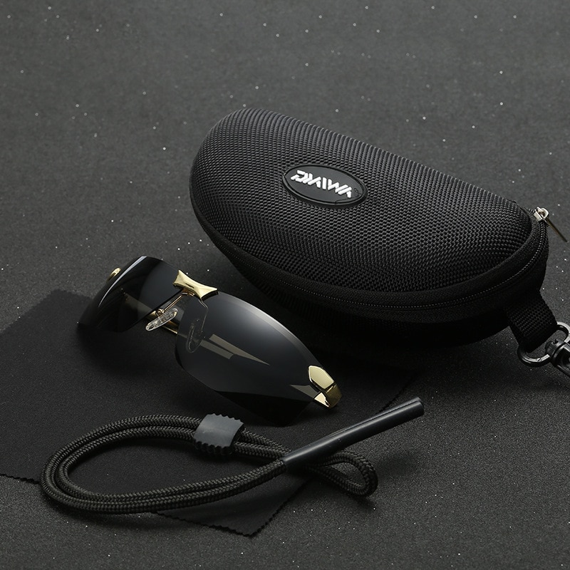 1 par polariserede briller fiskeri solbriller unisex udendørs sport klatring cykling fiskebriller cykel briller pesca