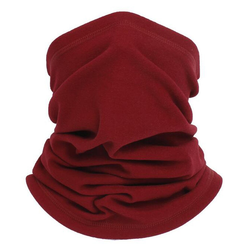 Unisex Cool Cycling Face Mask Turban Magic Scarf Outdoor Sports Bicycle Riding Headband Bike Balaclava Neck Tubes Warmer Bandana: Red