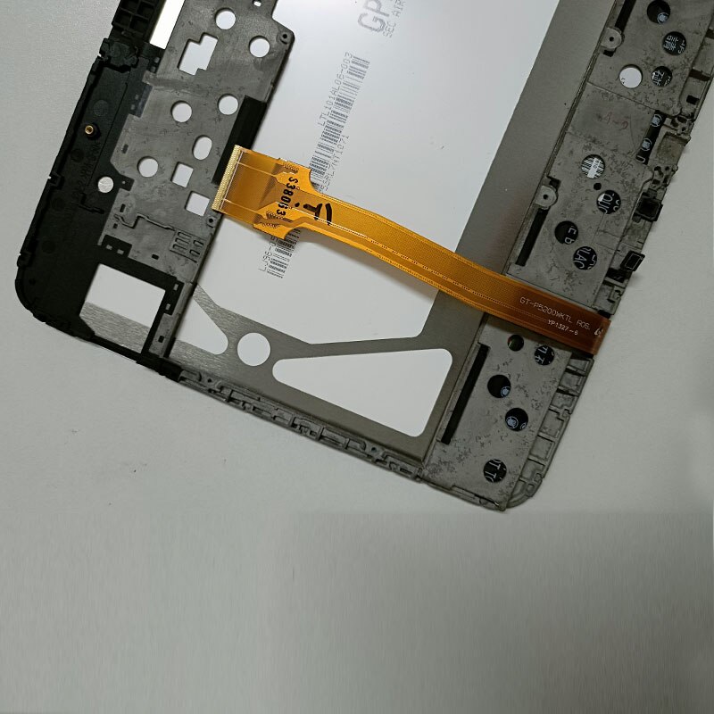 For Samsung Galaxy Tab 3 GT-P5210 P5210 P5200 LCD Display Panel Monitor Module + Touch Screen Digitizer Assembly With Frame