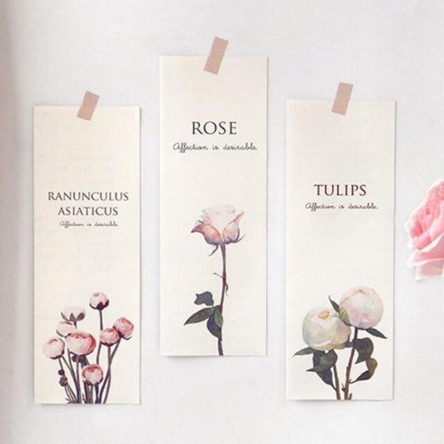 Kreative Brief Papier Set Blume Serie Romantische ... – Grandado